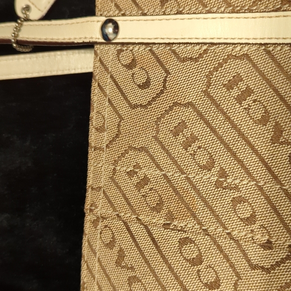 Coach 2008 Signature Stripe Tote Bag - Picture 2 of 10